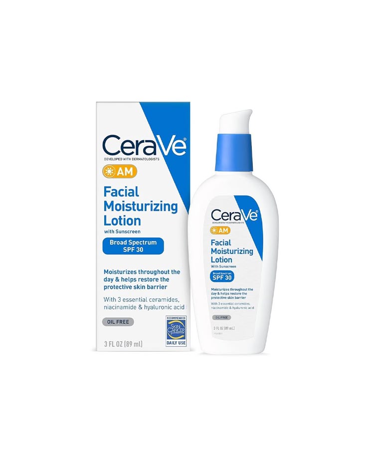 CeraVe AM Facial Moisturizing Lotion SPF 30